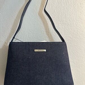 Wolven Dark Blue Shoulder Bag